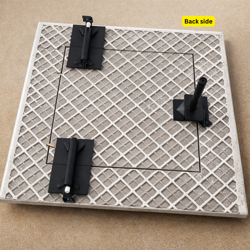 Concealed Access Hatch with Hinges