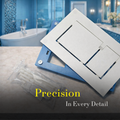 Hidden Toilet Flush Button – Tile & Microcement Base for Geberit Sigma & Delta