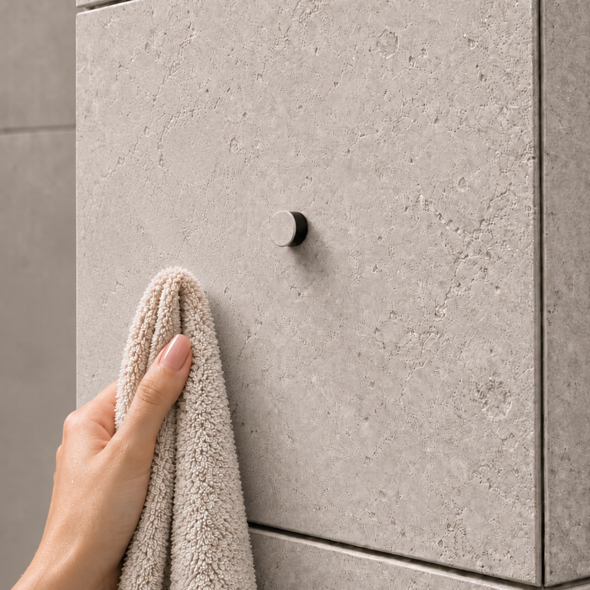 Hidden Tile-Integrated Towel Hook Set (3 or 5 Hooks)