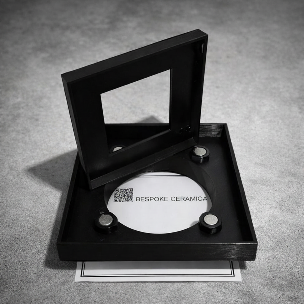 Hidden Air Vent Mounting Kit – Plastic Base Ø100 mm
